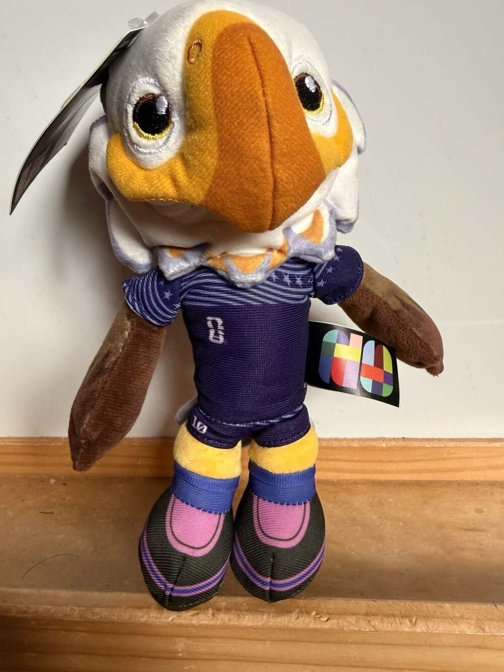 FIFA World Cup 2026 Clutch The Bald Eagle 8-Inch Official Plush Mascot